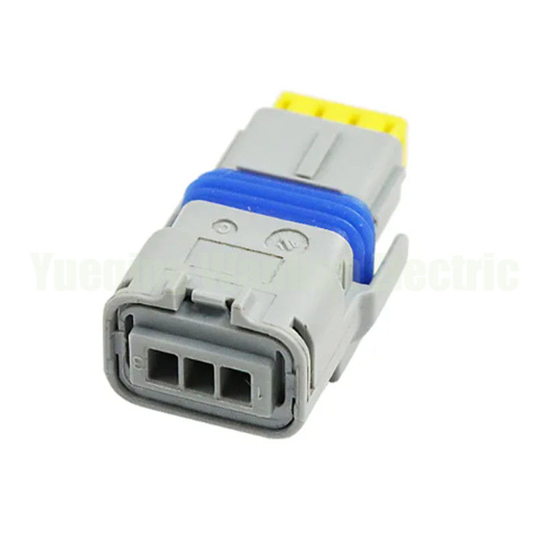 3 Pin 211PC032S8049 Szary Samochód FCI Zakładka kablowa Soket AC Zgromadzenie Plastykowe obudowy Elektryczny kabel łącznik