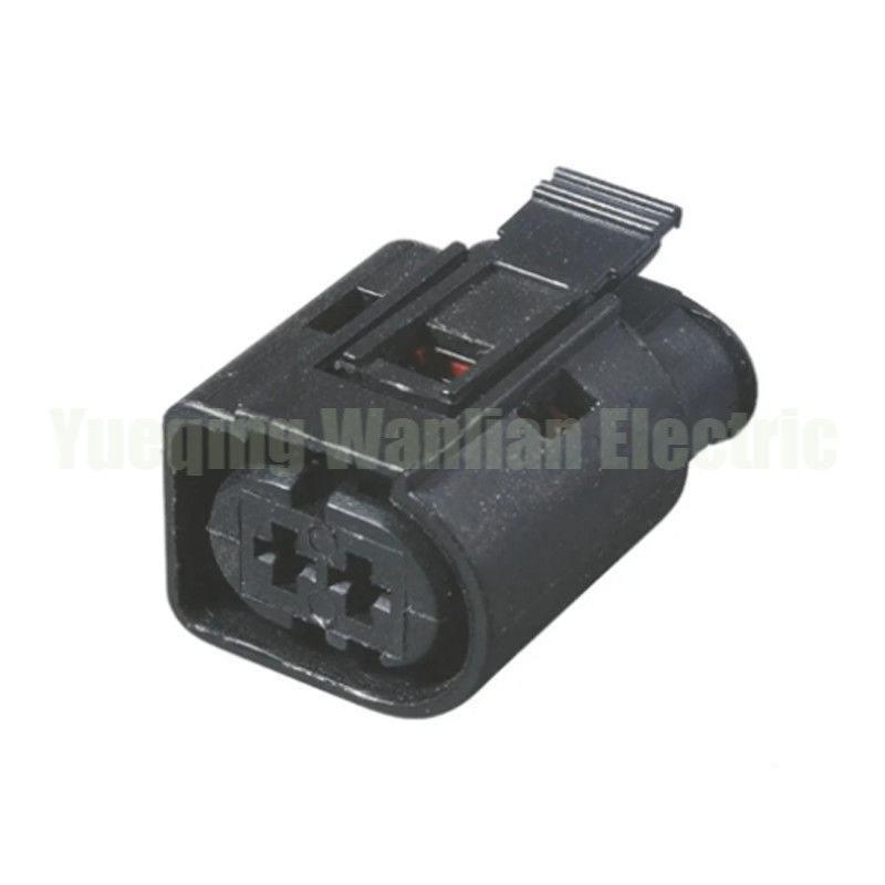 1-967412-2 0-965695-1 Czarny 2-Pin Automotive Connector Kobieta Adapte 3.5 serii