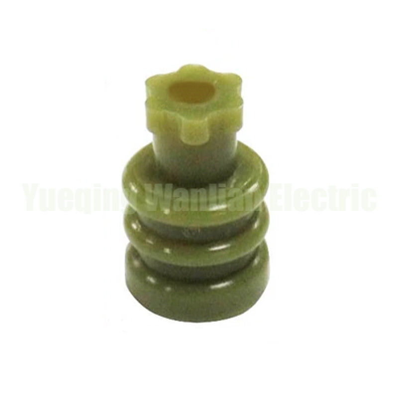 RS220-01100 Zielony gumowy uszczelniacz drutu automatycznego Superseal uszczelniacz drutu dla łącznika okablowego Auo