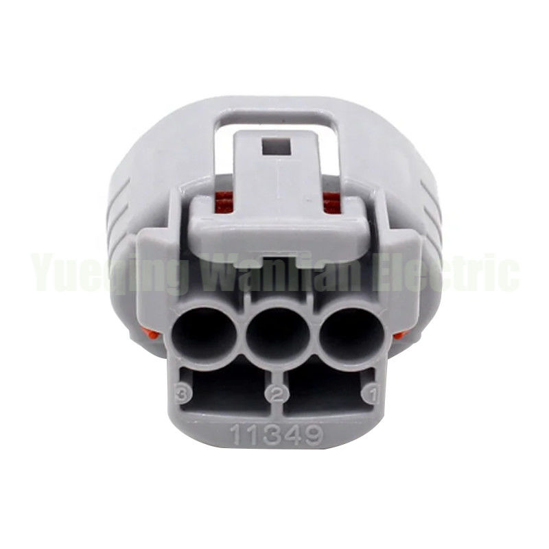 Szary 189-0443 90980-11349 3 szpilki Automatyczny Alternator Wire Connector Elektryczny wtyczka reflektorów