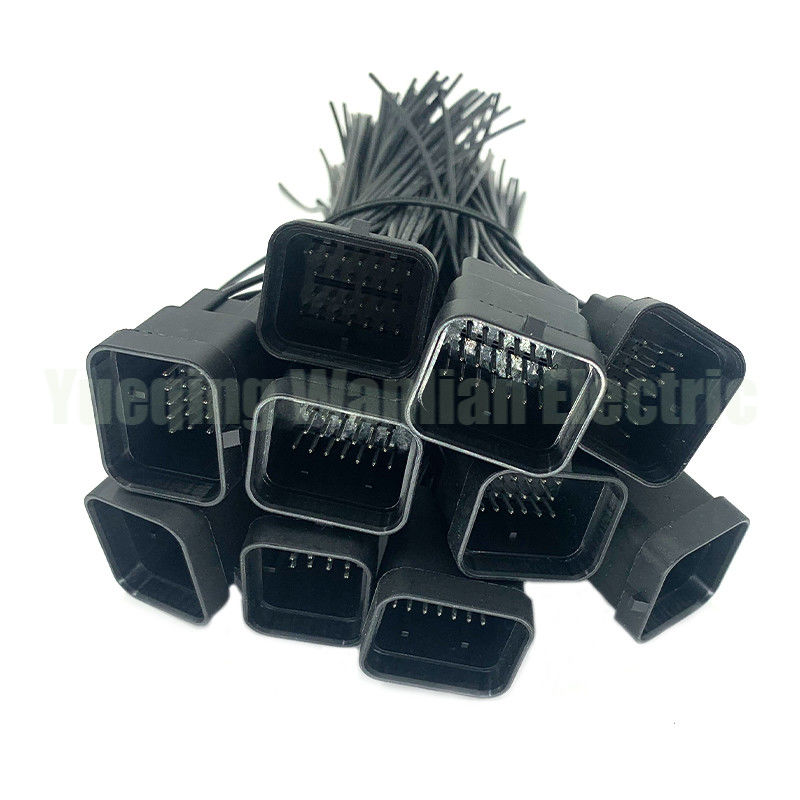 26 Pin WL2621-1.2-11 Czarny, uszczelniony, wodoodporny, elektryczny, automatyczny, złącze z napędem
