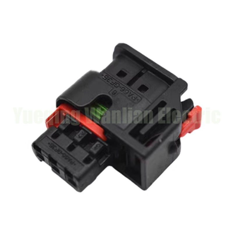 3 Pin 1488992-5 1.2 Series Auto Waterproof Plug AC Assembly Czarny kabel łącznika elektrycznego