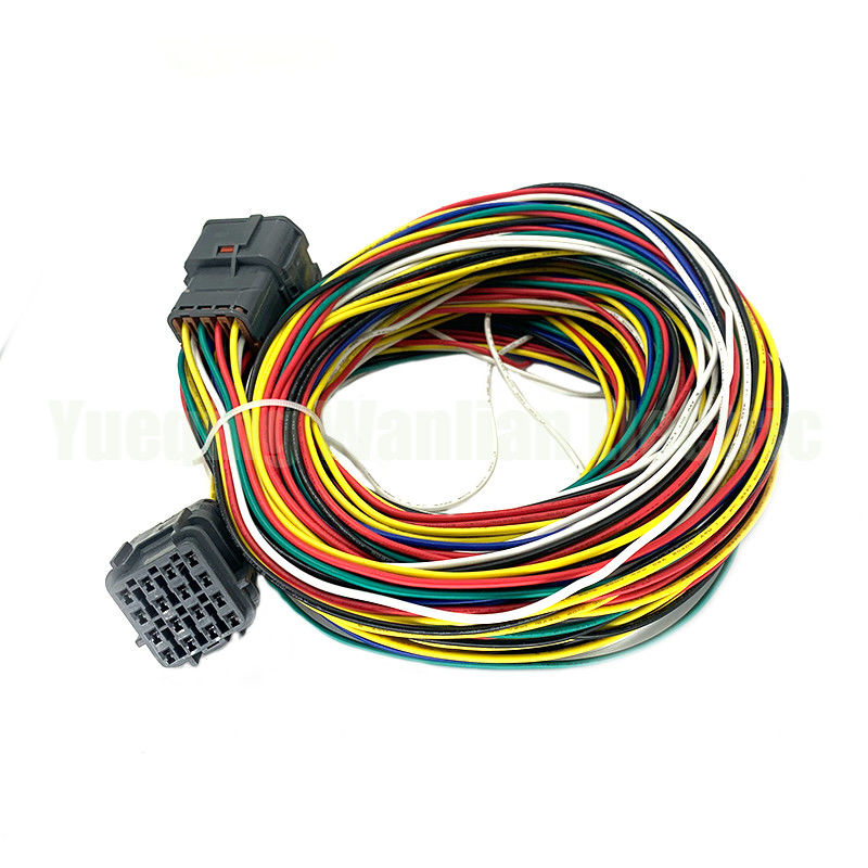 16 Pin 7123-7564-40 7222-7564-40 Wtyczka do radaru samochodowego, podłączenie kabli, elektroniczny wodoodporny złącze