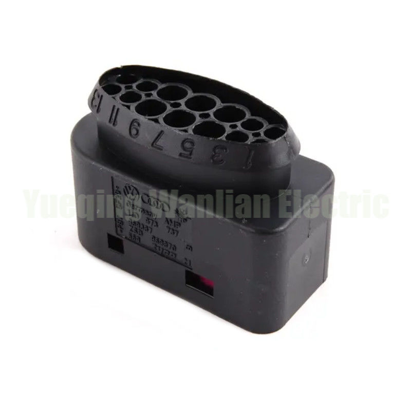 14 Pin 1J0973737 1719105-1 samochodowy reflektor Lampa ksenonowa Wtyczka do samochodowego reflektora, gniazdo lampy wodoodporna