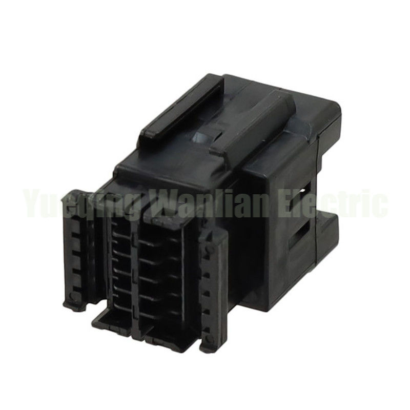 12 Pin 174058-2 Auto Car Window Lifter Assembly Connector Black Plug Automotive Wiring Harness