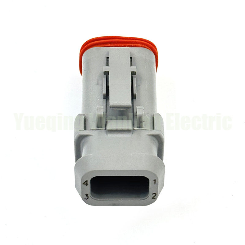 4 Way DT06-4S-E008 Deutsch DT Series Socket Plug Automotive Connector Plug Szary
