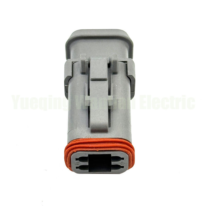 4 Way DT06-4S-E008 Deutsch DT Series Socket Plug Automotive Connector Plug Szary