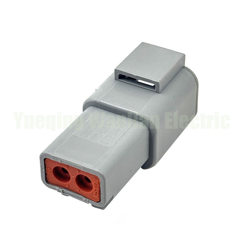 2 Pin DTP04-2P ATP04-2P DEUTSCH DTP Szary złącze do zbiornika wodoodporny złącze elektryczny