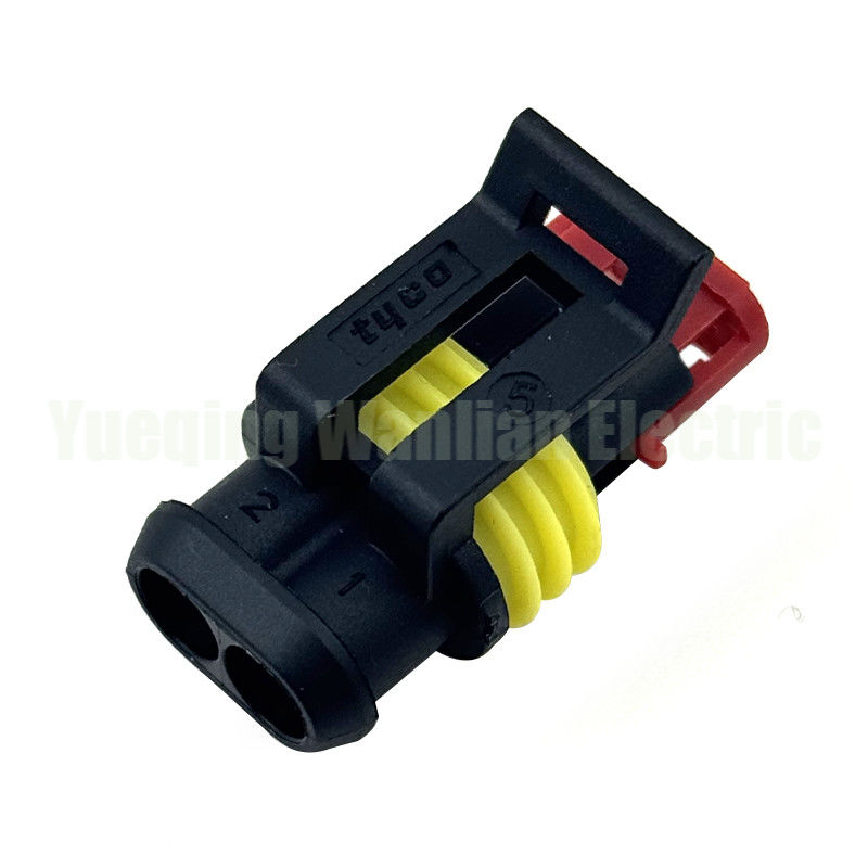 2 Pin 282080-1 1,5 mm Series Socket Contacts Connector Discrete Wire Housing