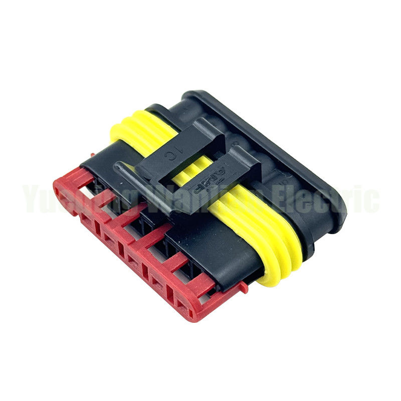 6 Pin 282090-1 Soket okrągły Superseal Crimp bez kontaktów
